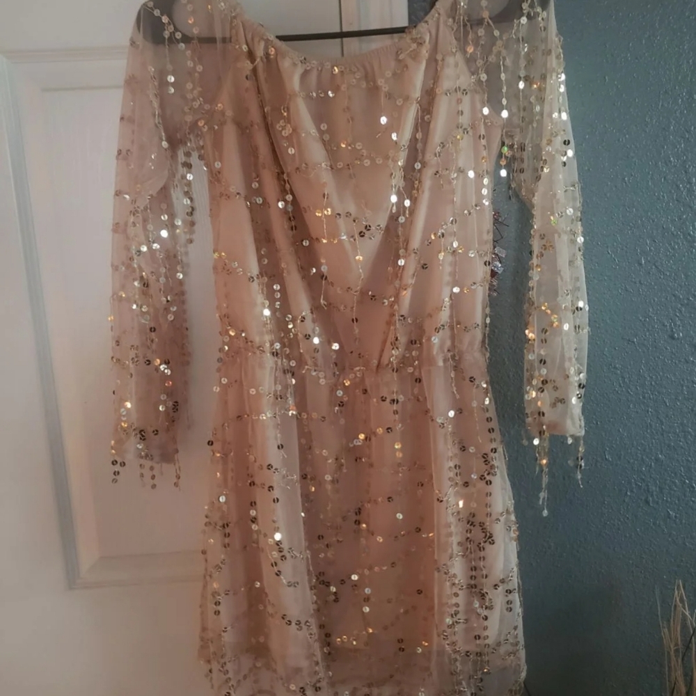 Sparkly romper